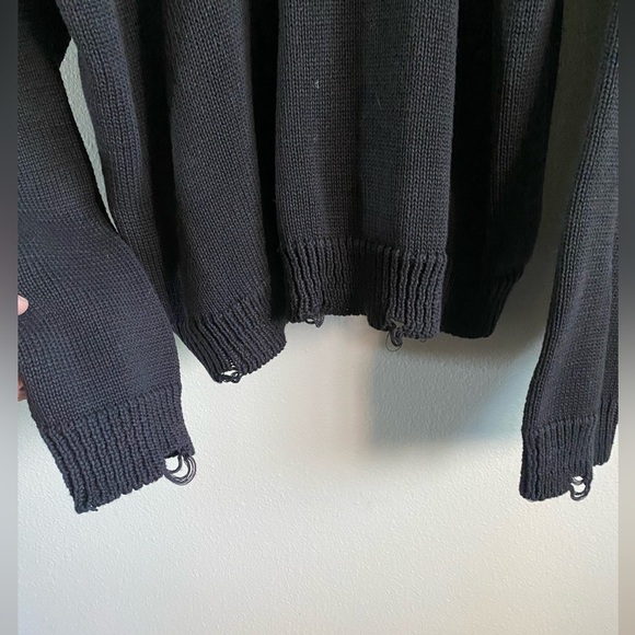 For Those Who Sin Varsity Sweater - Picture 4 of 5